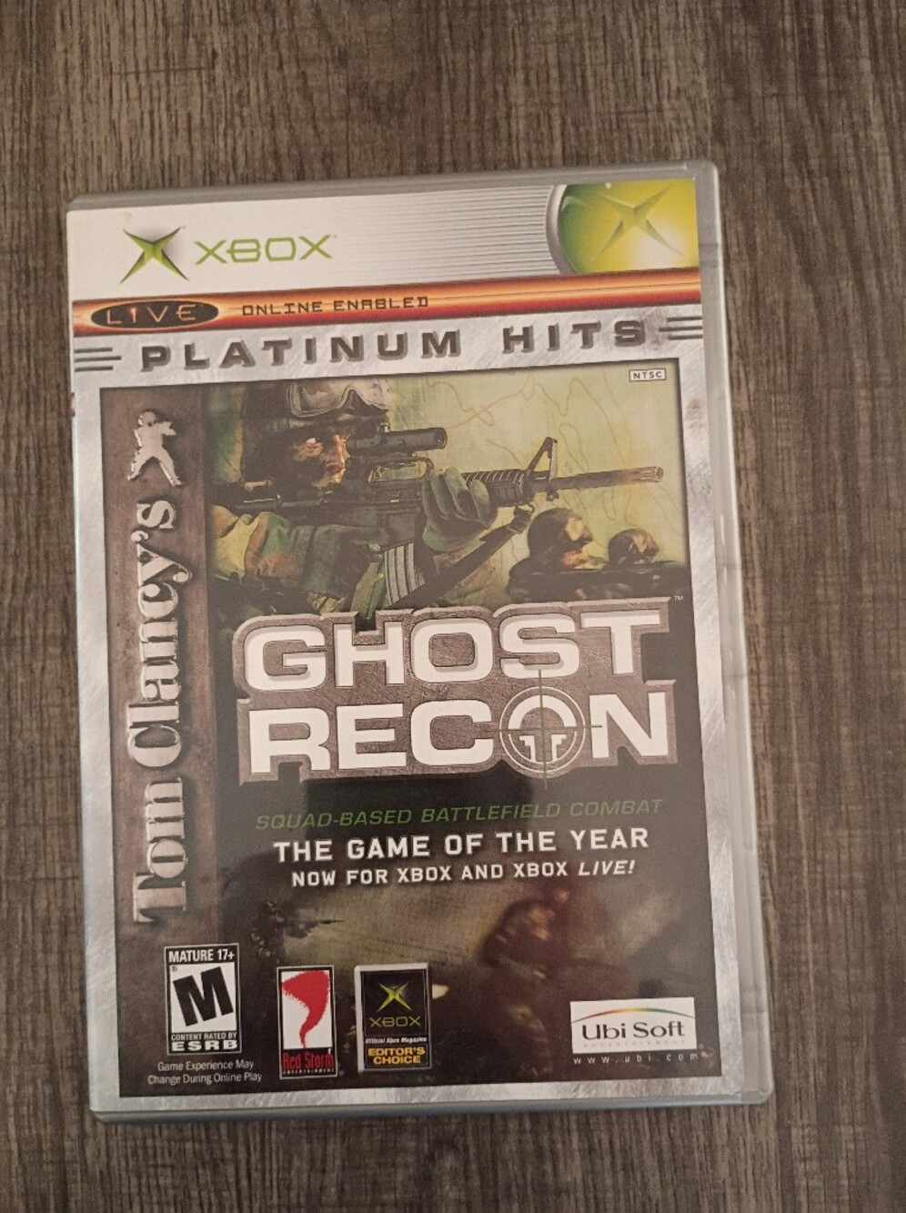 Tom Clancy's Ghost Recon Platinum Hits for Xbox - Green